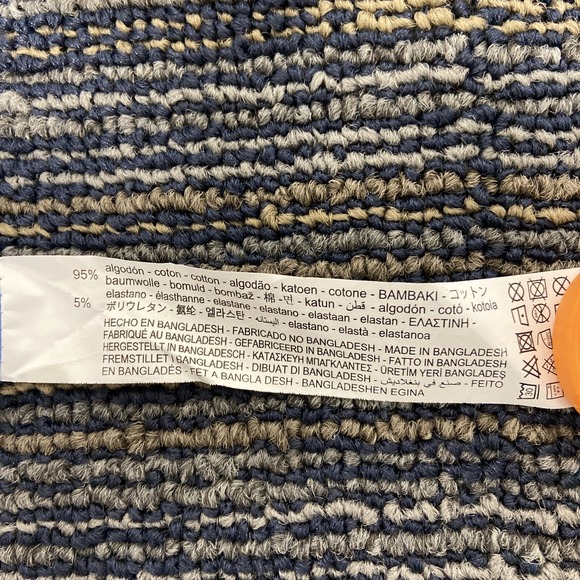 NEW Zara Sleeveless Stretch Ribbed Crop Top Women's Small Blue - Picture 9 of 10